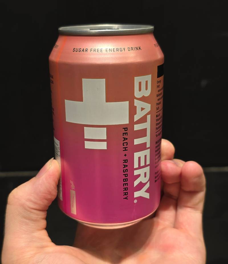 Battery Peach+Raspberry