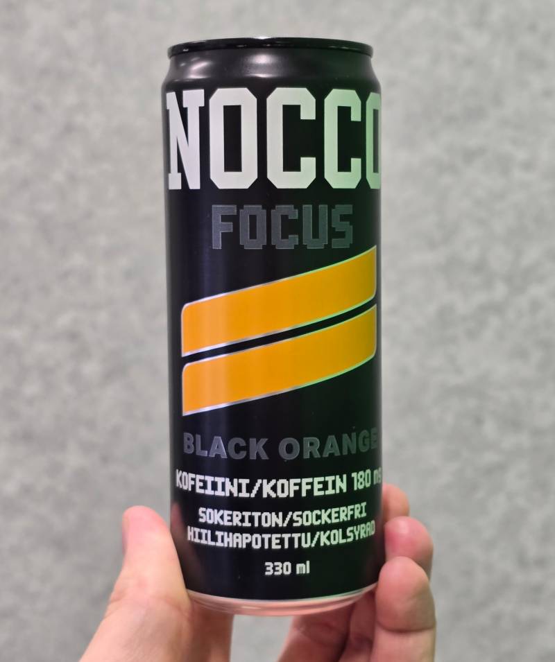 NOCCO Black Orange