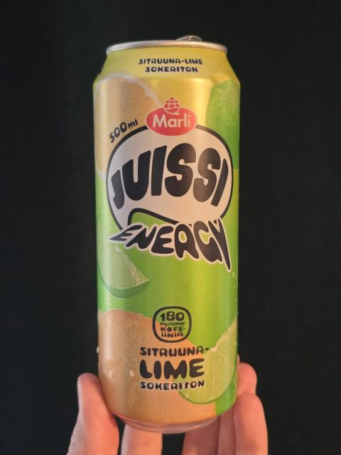Juissi Energy Sitruuna-Lime